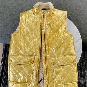 Girl’s Gold Vest